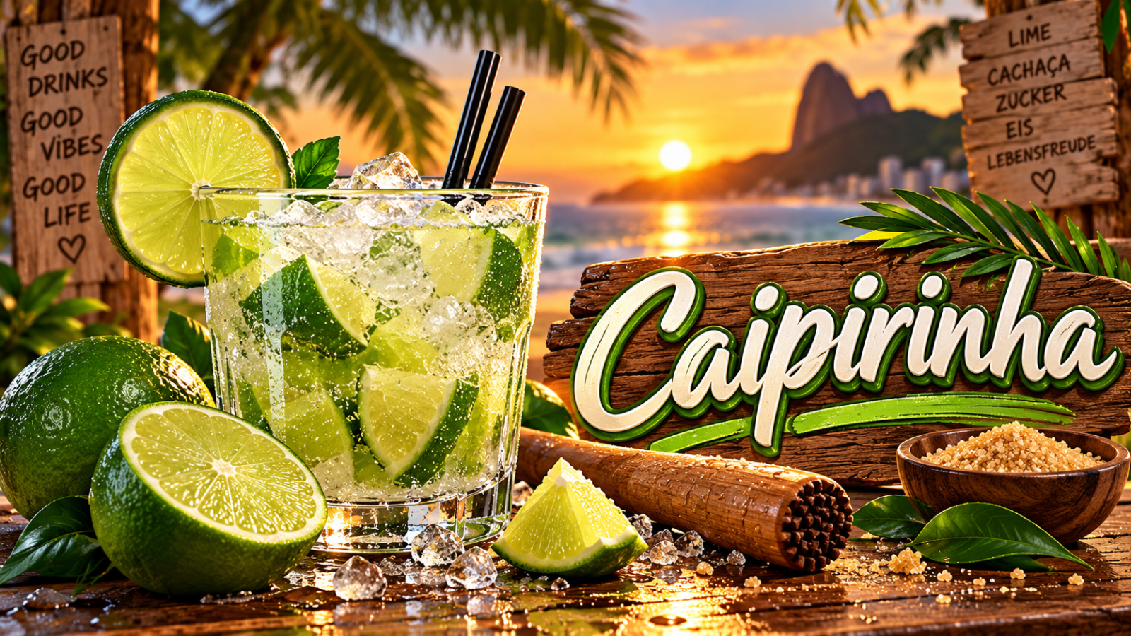 Originales Caipirinha Rezept